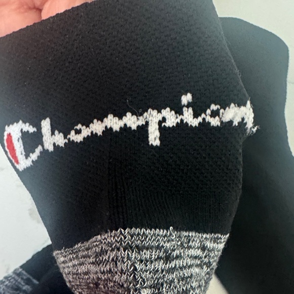 Champion Men's Black and Gray Sports Socks 7 Pairs - Picture 2 of 3